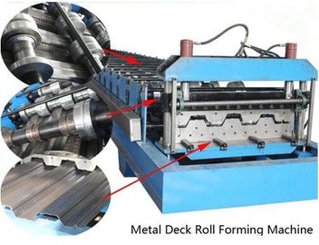 PLC Control Sheet Metal Roll Forming Machines 8 - 12 m / Min Kapasitas Produksi