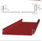 1.75”SnapLock Standing Seam Roofing Sheet Rolling Forming Machine untuk AS