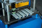14 Roller Stations Metal Roof Roll Forming Machine 3 Phase 380V Untuk Roofing Cladding