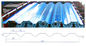 Lembar Baja Warna Panel Truk Roll Forming Machine 10 Meter Panjang 8 T Berat