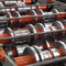 Lantai Baja Galvanis Decking 0.4mm Cold Roll Forming Machine Sistem Kontrol Plc