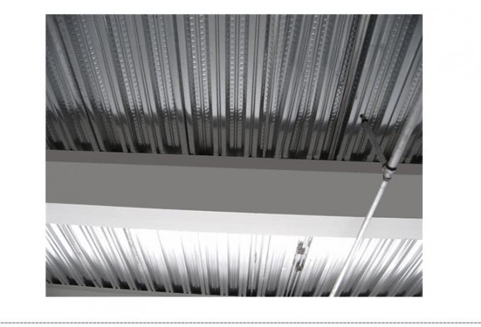 xn 720 warna baja atap pelat logam lantai dek roll membentuk mesin