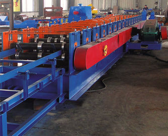 Precision Highway Guardrail Roll Forming Machine 300 H - Material Bingkai Baja Grade Tinggi