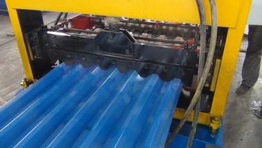 Customized Wall Panel Roll Forming Machine Dengan 5 Nm Chrome Coated Shaft