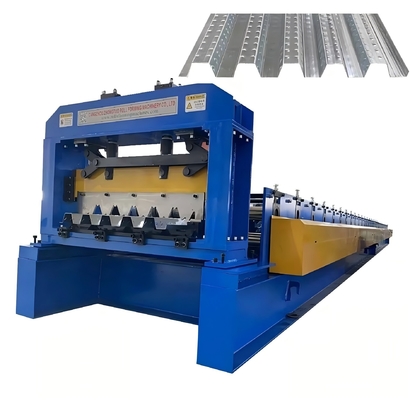 1.5′′ Komposit Deck tahan lama lantai Decking Rolling Forming Mesin