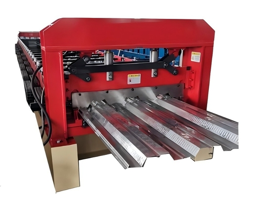 Mesin Membentuk Roof Metal Deck Roll Efisiensi Tinggi dengan Daya Motor Utama 3x11kw