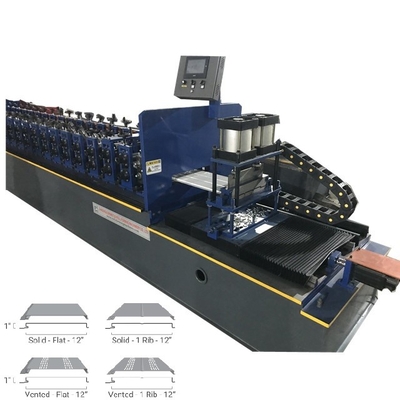 PPGI Panel Rolling Forming Machine 25m / Min Soffit Hidrolik Manual
