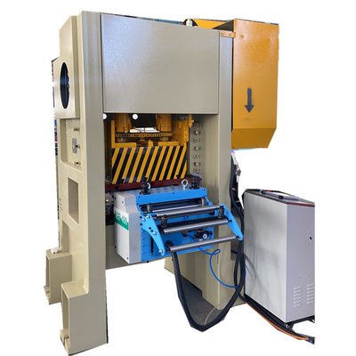 Low Noise Automatic Punching Line dari Decoiler ke Recoiler atau Cut to Length