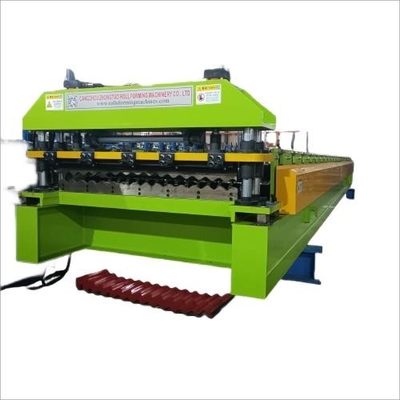 1000mm corrugated sheet roll forming machine Hydraulic Shearing Mesin pengiris hidraulik