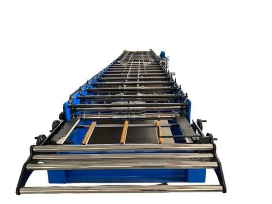 Kualitas tinggi Metal Roof Sheet Roll Forming Machine Dengan PLC Control Methold