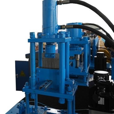Otomatis Slotted Deflection Track Rolling Forming Machine Kecepatan tinggi