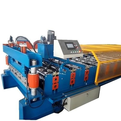 36 Inch Wide Interconnected Metal Panels Forming Machine Pilihan terbaik untuk PBR Panel Metal Roofing
