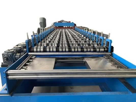 High Speed persegi panjang Langkah Glaze Roofing Tile Roofing Sheet Machine