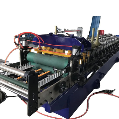 Mesin Pembentuk Roll Panel Cladding yang Tepat Dengan Plusmn 1mm Shearing Error