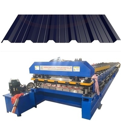 Sistem Fastener Terpapar Panel Mudah Lampiran PBD Panel Roll Forming Machine