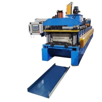 Mesin Forming Steel Sheet Roll Untuk Standing Seam Metal Roofing Snap Lock Panel Produksi