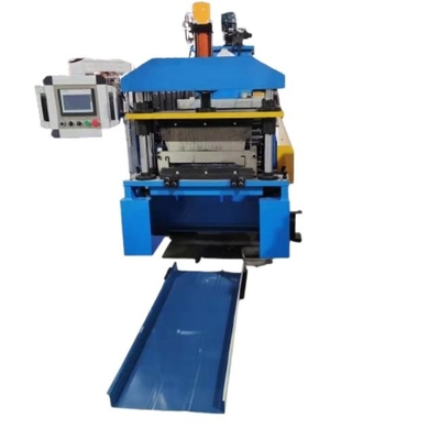 Mesin Forming Steel Sheet Roll Untuk Standing Seam Metal Roofing Snap Lock Panel Produksi