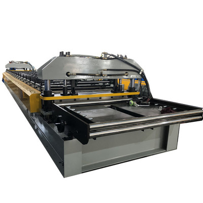 High Speed High Quality R Panel Profile Roll Metal Sheet Roof Roll Forming Machine (Mesin Membentuk Roof Roll dengan Kecepatan Tinggi dan Kualitas Tinggi)