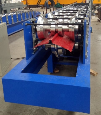 4kw High Performance Ridge Cap Roll Forming Machine Untuk Sistem Atap Tanpa Jawab