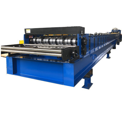 1.5′′ Komposit Deck tahan lama lantai Decking Rolling Forming Mesin