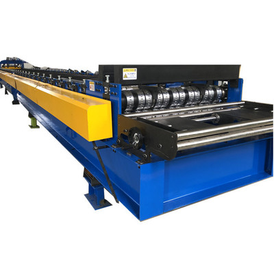 1.5′′ Komposit Deck tahan lama lantai Decking Rolling Forming Mesin
