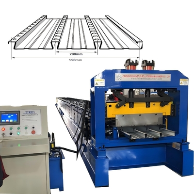 Mesin penggambar gulungan Decking baja dengan kecepatan tinggi