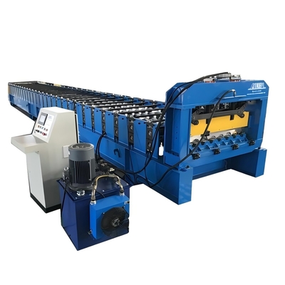 Jenis B Metal Roof Deck Rolling Forming Machine dengan rasio kekuatan-ke-berat tinggi