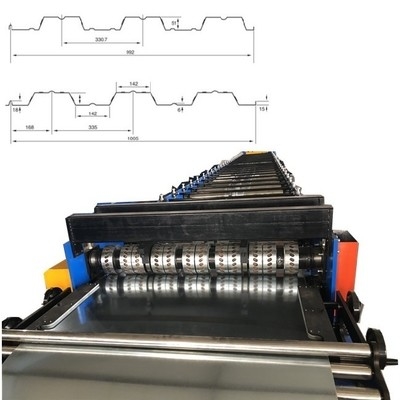 Seluler Decking Metal Roof Decking Making Machine Untuk konstruksi struktur baja