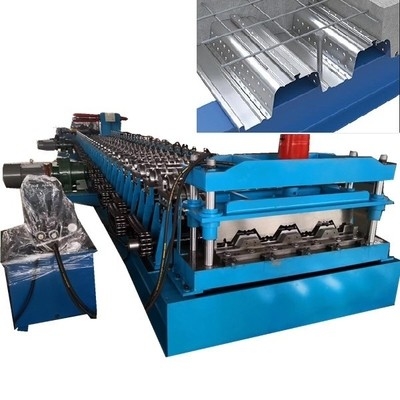 Mesin Forming Decking lantai yang sepenuhnya otomatis untuk kebutuhan konstruksi