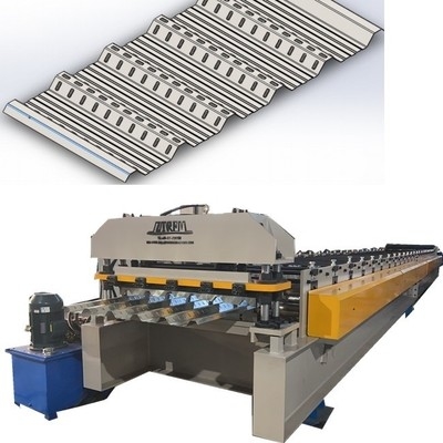 Mesin Membentuk Roller Profil Panel Baja Dengan Hydraulic Pre Cutter Untuk Efisiensi