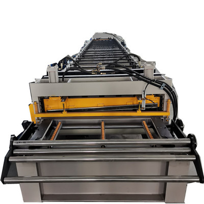 Mesin Membentuk Roller Profil Panel Baja Dengan Hydraulic Pre Cutter Untuk Efisiensi