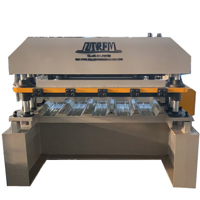 Mesin Membentuk Roller Profil Panel Baja Dengan Hydraulic Pre Cutter Untuk Efisiensi
