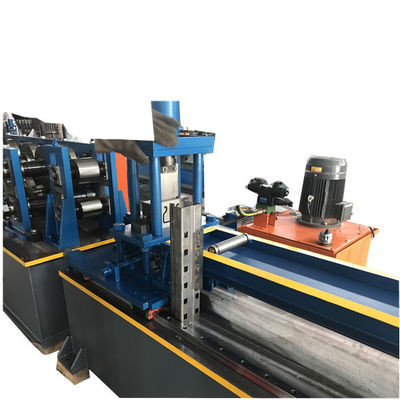Heavy Duty Upright Roll Forming Machine Untuk Rak Gudang