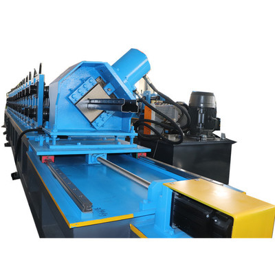 Dunia Punching Automatic Rak Dan Penyimpanan Rak Roll Forming Machine