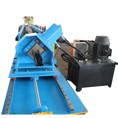 Dunia Punching Automatic Rak Dan Penyimpanan Rak Roll Forming Machine
