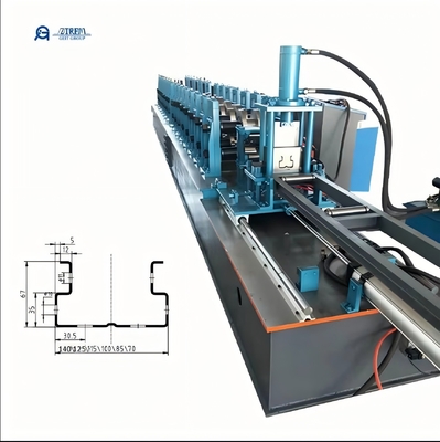 Heavy Duty Shelf Bracket Profile Shelf System Baja Rak Tetap Membuat Mesin Membentuk Roll