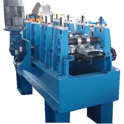Supermarket Rak Panel Roll Forming Mesin Dengan Pres Punching Pressi Tinggi