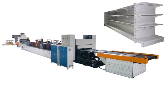 Mesin Forming Roll Steel Sheet yang Banyak Digunakan untuk Industri Rak dan Rak