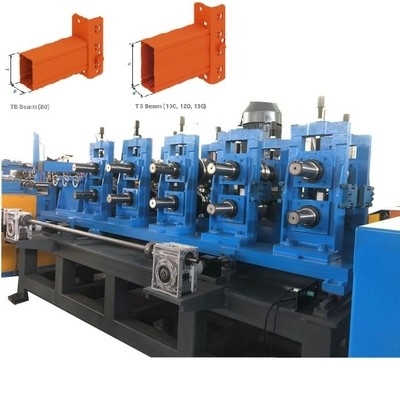 Layanan Profesional Satu Untuk Satu Untuk Mesin Membentuk Roll Panel Rak yang Disesuaikan