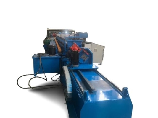 Precision Strut Channel Roll Forming Machine dengan Diameter Roller Shaft 70mm dan Panjang Pemotongan yang Dapat Dikustomisasi