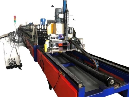 Precision Strut Channel Roll Forming Machine dengan Diameter Roller Shaft 70mm dan Panjang Pemotongan yang Dapat Dikustomisasi