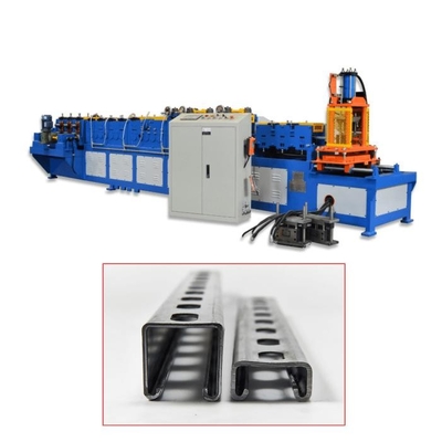 Mesin Unistrut Channel Roll Forming berkualitas tinggi