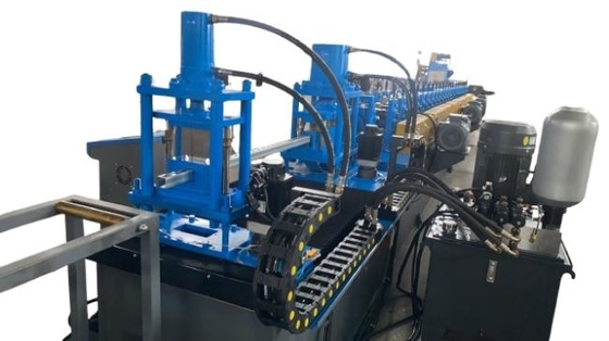 Advanced Slotted Strut Channel Roll Forming Machine (Mesin Membentuk Gulung Saluran Strut Berlubang)