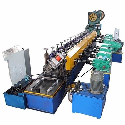Solar Purlins Roll Forming Machine C40-C160 Perubahan otomatis