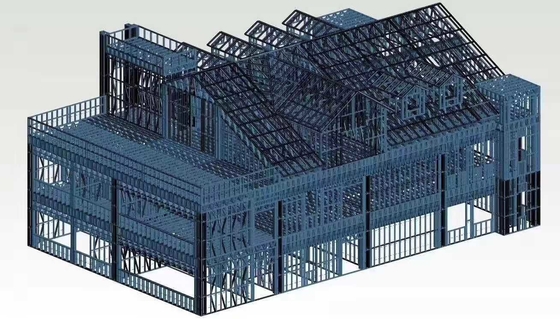 C89 Light Gauge Steel House Lgs Framing Roll Forming Machine Untuk Villa