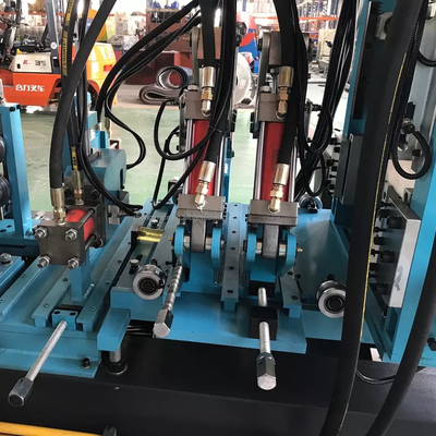 Auto Size Changeable C Z Purlin Roll Forming Machine Untuk Galvanized Coil