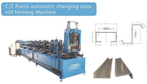 Precision CZ Purlin Roll Forming Machine Untuk Menambah Ketahanan dan Dukungan Struktural