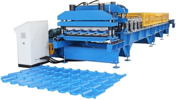 Otomatis Hydraulic Cutting Kaca Tile Forming Machine Peralatan penting untuk bahan atap