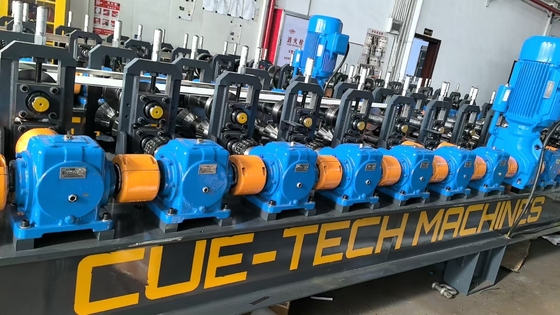 Trim Roll Forming Machine untuk baja dan aluminium dengan kapasitas ketebalan mulai dari 30 sampai 16 gauge