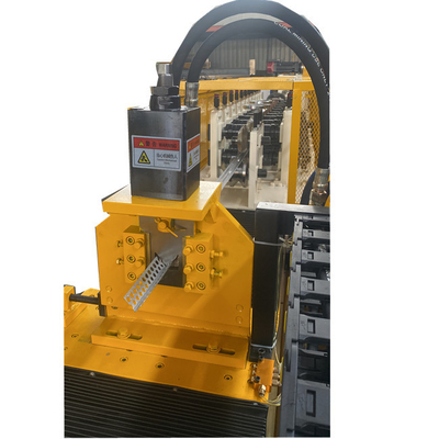 High Speed Metal Corner Trim Roll Forming Machine Untuk Konstruksi Bangunan Dengan Profil dan Dimensi yang Dapat Dikustomisasi
